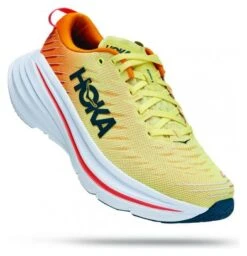 Chaussures De Running Hoka One One Bondi X Jaune Orange
