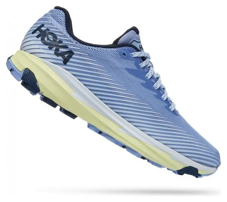 Chaussures De Trail Hoka One One Torrent 2 Bleu Jaune Femme 2 Chaussures De Trail Hoka One One Torrent 2 Bleu Jaune Femme – Image 2
