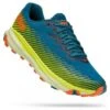 Chaussures De Trail Hoka One One Torrent 2 Bleu Jaune Orange