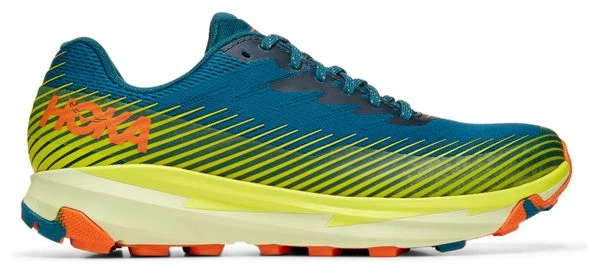 Chaussures De Trail Hoka One One Torrent 2 Bleu Jaune Orange 6 Chaussures De Trail Hoka One One Torrent 2 Bleu Jaune Orange – Image 6