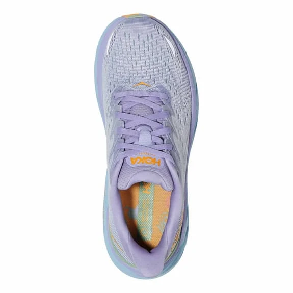 Chaussures HOKA Clifton 8 Lilas Gris Femme 5 Chaussures HOKA Clifton 8 Lilas Gris Femme – Image 5