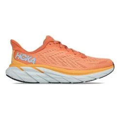 Chaussures HOKA Clifton 8 Orange Blanc Femme 11 Chaussures HOKA Clifton 8 Orange Blanc Femme -Hoka Soldes Magasin hk 0001119394 sbs 006