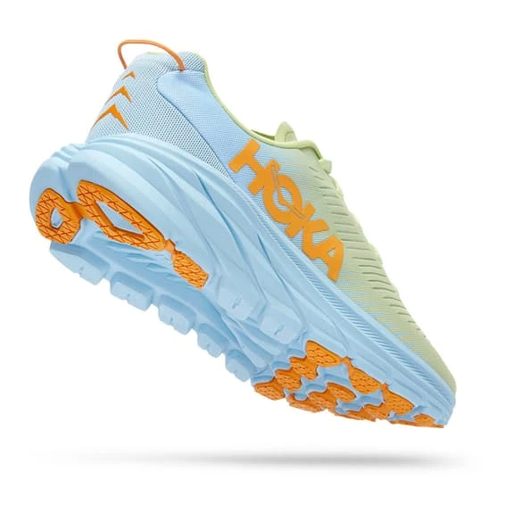 Chaussures HOKA Rincon 3 Vert Bleu Clair Orange Femme 3 Chaussures HOKA Rincon 3 Vert Bleu Clair Orange Femme – Image 3