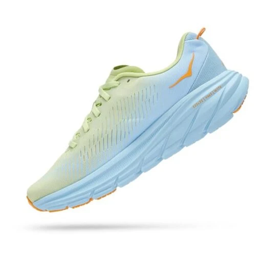 Chaussures HOKA Rincon 3 Vert Bleu Clair Orange Femme – Image 4