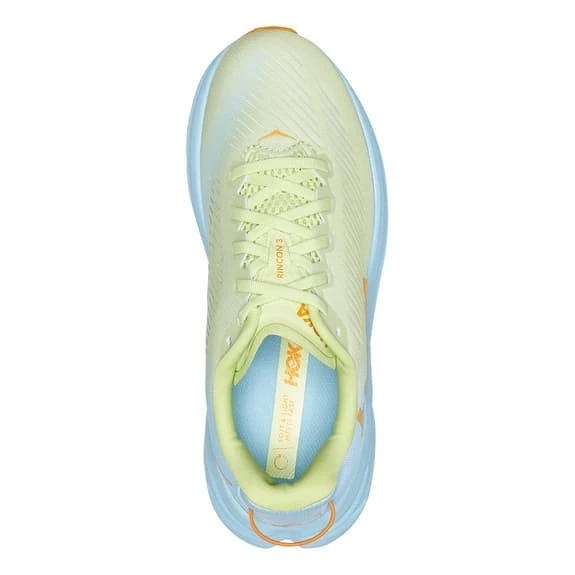 Chaussures HOKA Rincon 3 Vert Bleu Clair Orange Femme 5 Chaussures HOKA Rincon 3 Vert Bleu Clair Orange Femme – Image 5