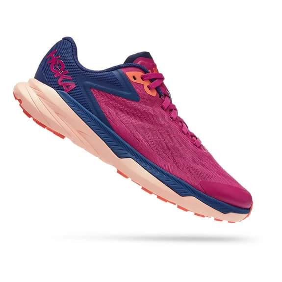 Chaussures HOKA Zinal Lilas Bleu Orange Femme 2 Chaussures HOKA Zinal Lilas Bleu Orange Femme – Image 2