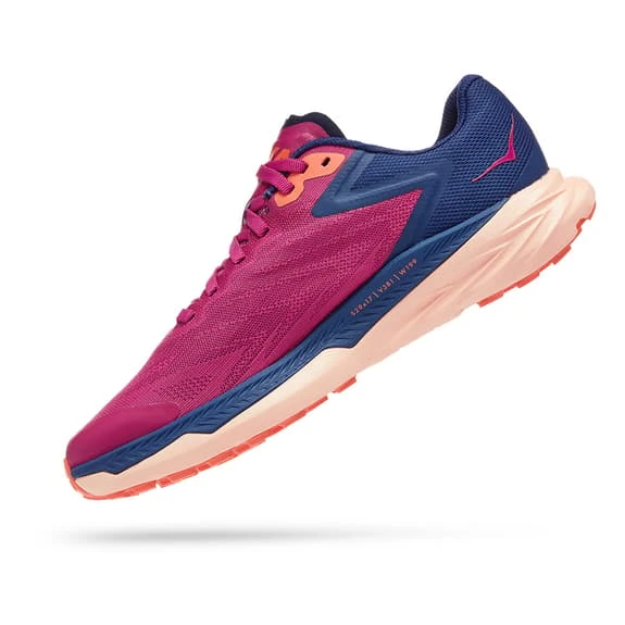 Chaussures HOKA Zinal Lilas Bleu Orange Femme 4 Chaussures HOKA Zinal Lilas Bleu Orange Femme – Image 4