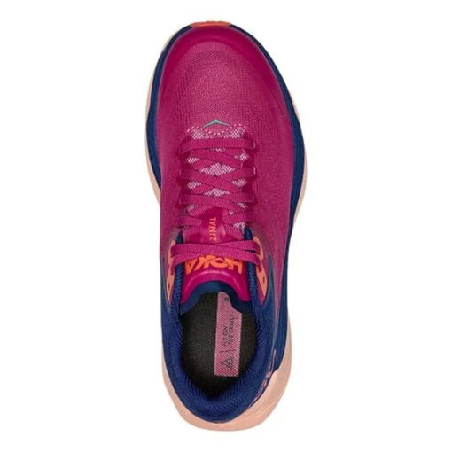 Chaussures HOKA Zinal Lilas Bleu Orange Femme – Image 5