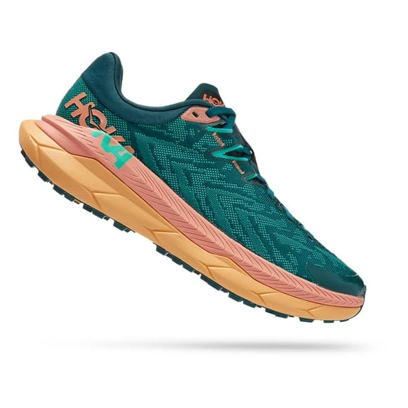 Chaussures HOKA Tecton X Vert Orange Femme 2 Chaussures HOKA Tecton X Vert Orange Femme – Image 2
