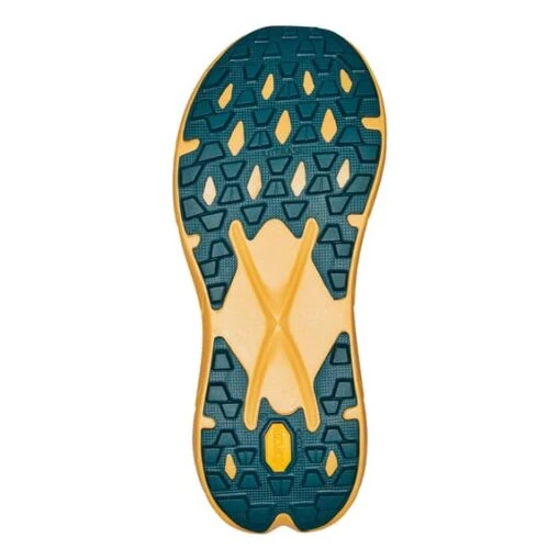 Chaussures HOKA Tecton X Vert Orange Femme – Image 6