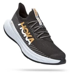 Chaussures HOKA Carbon X 3 Noir Blanc Marron Femme
