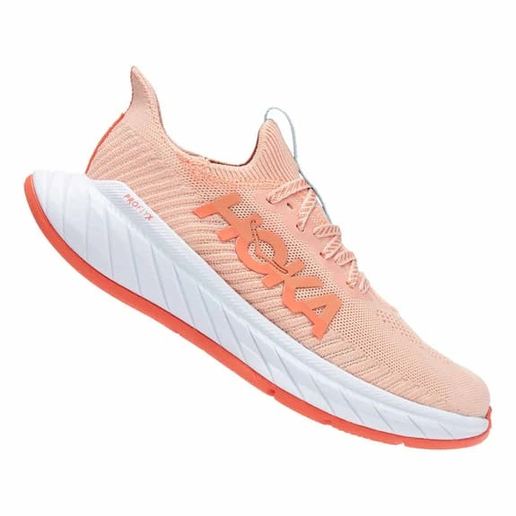 Chaussures HOKA Carbon X 3 Bleu Clair Rose Femme 2 Chaussures HOKA Carbon X 3 Bleu Clair Rose Femme – Image 2