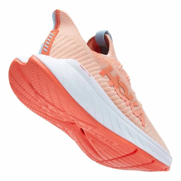Chaussures HOKA Carbon X 3 Bleu Clair Rose Femme 3 Chaussures HOKA Carbon X 3 Bleu Clair Rose Femme – Image 3