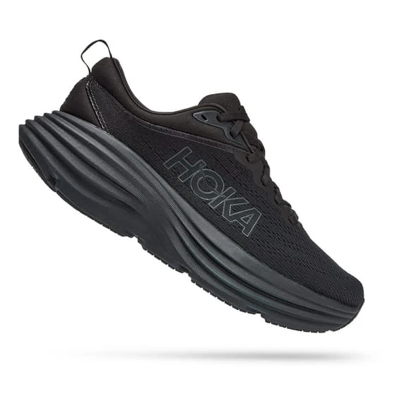 Chaussures HOKA Bondi 8 Noir Femme 2 Chaussures HOKA Bondi 8 Noir Femme – Image 2