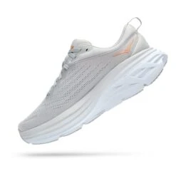 Chaussures HOKA Bondi 8 Gris Blanc Orange Femme 9 Chaussures HOKA Bondi 8 Gris Blanc Orange Femme -Hoka Soldes Magasin hk 0001127952 hml 004