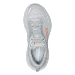 Chaussures HOKA Bondi 8 Gris Blanc Orange Femme 10 Chaussures HOKA Bondi 8 Gris Blanc Orange Femme -Hoka Soldes Magasin hk 0001127952 hml 005