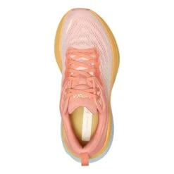 Chaussures HOKA Bondi 8 Orange Blanc Jaune Femme -Hoka Soldes Magasin hk 0001127952 scp 005