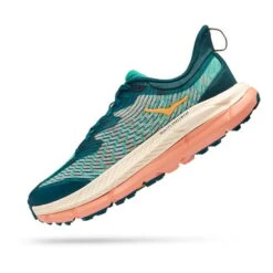 Chaussures HOKA Mafate Speed 4 Bleu Vert Orange Femme 9 Chaussures HOKA Mafate Speed 4 Bleu Vert Orange Femme -Hoka Soldes Magasin hk 0001131056 dtw 004