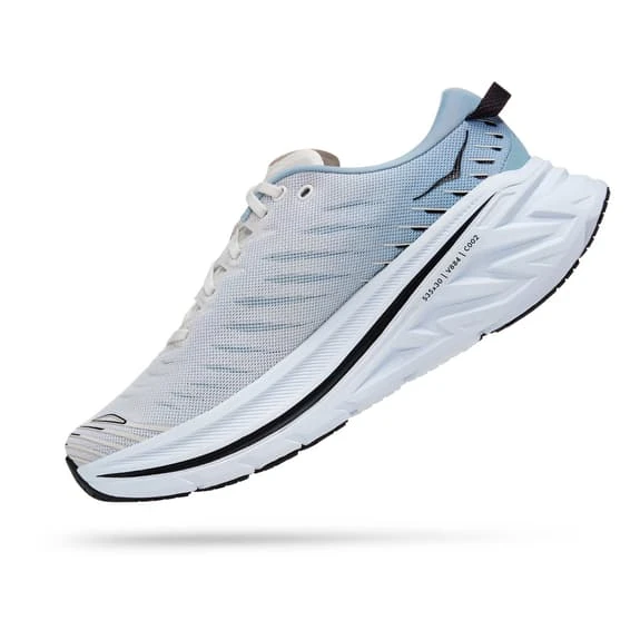 Chaussures HOKA Bondi X Blanc Bleu Clair Noir 4 Chaussures HOKA Bondi X Blanc Bleu Clair Noir – Image 4