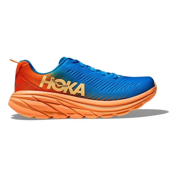 Chaussures HOKA Rincon 3 Bleu Marine Orange 2 Chaussures HOKA Rincon 3 Bleu Marine Orange – Image 2