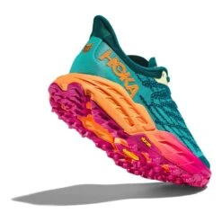 Chaussures HOKA Speedgoat 5 Vert Turquoise Orange 11 Chaussures HOKA Speedgoat 5 Vert Turquoise Orange -Hoka Soldes Magasin hk 1123157 dlc 006