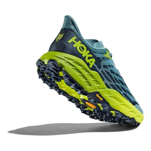 Chaussures HOKA Speedgoat 5 Gris Jaune Fluo 5 Chaussures HOKA Speedgoat 5 Gris Jaune Fluo – Image 5