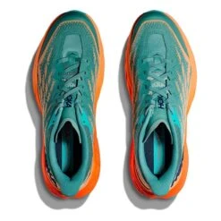 Chaussures HOKA Speedgoat 5 Vert Orange Fluo 11 Chaussures HOKA Speedgoat 5 Vert Orange Fluo -Hoka Soldes Magasin hk 1123157 tmo 006