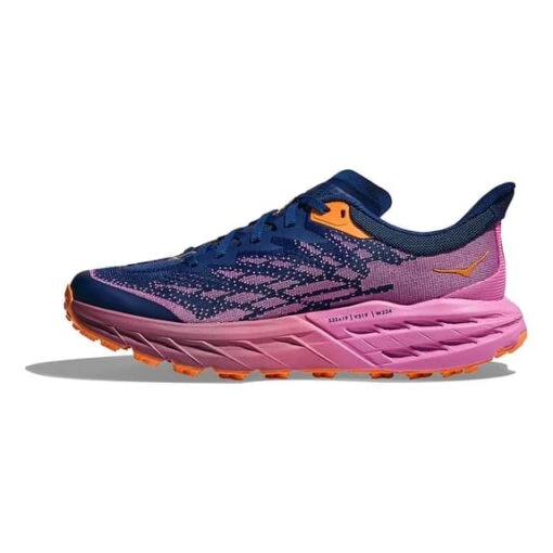 Chaussures HOKA Speedgoat 5 Lilas Rose Clair Orange Femme – Image 5