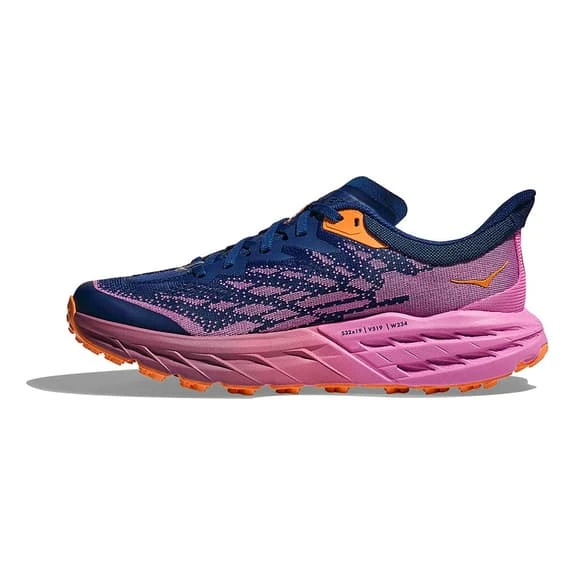 Chaussures HOKA Speedgoat 5 Lilas Rose Clair Orange Femme 5 Chaussures HOKA Speedgoat 5 Lilas Rose Clair Orange Femme – Image 5