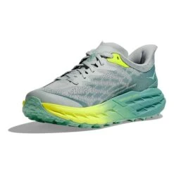 Chaussures HOKA Speedgoat 5 Vert Gris Jaune Femme 9 Chaussures HOKA Speedgoat 5 Vert Gris Jaune Femme -Hoka Soldes Magasin hk 1123158 mtl 003 1