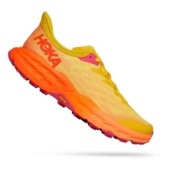Chaussures HOKA Speedgoat 5 Jaune Orange Femme