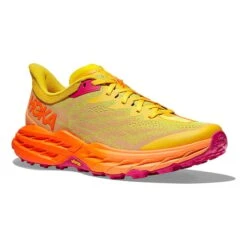 Chaussures HOKA Speedgoat 5 Jaune Orange Femme 9 Chaussures HOKA Speedgoat 5 Jaune Orange Femme -Hoka Soldes Magasin hk 1123158 pfm 005