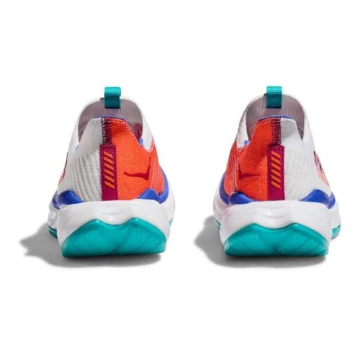 Chaussures HOKA Carbon X 3 Blanc Orange Bleu Marine – Image 5