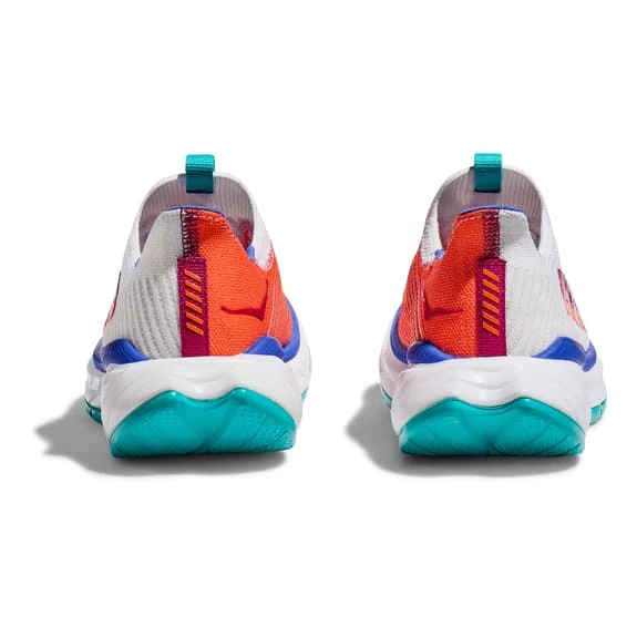 Chaussures HOKA Carbon X 3 Blanc Orange Bleu Marine 5 Chaussures HOKA Carbon X 3 Blanc Orange Bleu Marine – Image 5