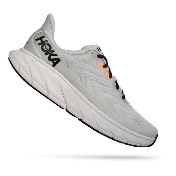 Chaussures HOKA Arahi 6 Gris Noir Orange 1 Chaussures HOKA Arahi 6 Gris Noir Orange