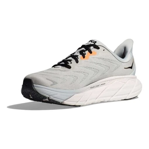 Chaussures HOKA Arahi 6 Gris Noir Orange – Image 3