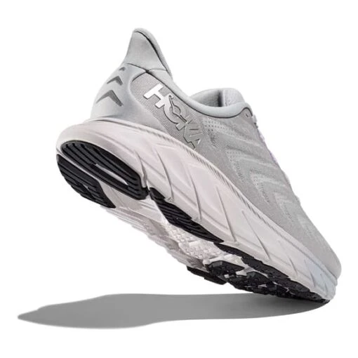 Chaussures HOKA Arahi 6 Gris Blanc Lilas Femme – Image 4