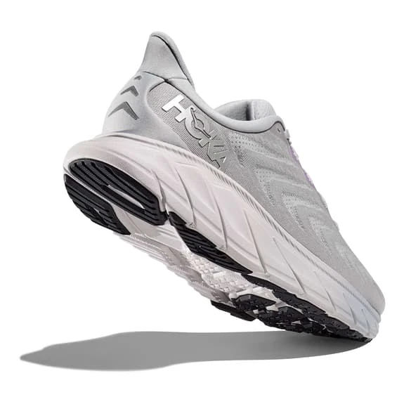 Chaussures HOKA Arahi 6 Gris Blanc Lilas Femme 4 Chaussures HOKA Arahi 6 Gris Blanc Lilas Femme – Image 4