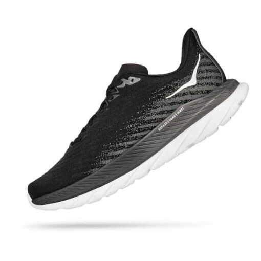 Chaussures HOKA Mach 5 Noir Blanc – Image 4