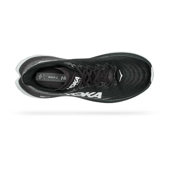 Chaussures HOKA Mach 5 Noir Blanc 5 Chaussures HOKA Mach 5 Noir Blanc – Image 5