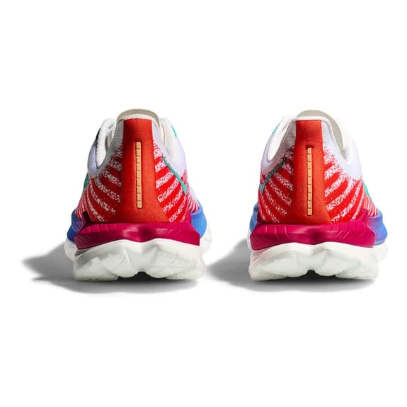 Chaussures HOKA Mach 5 Blanc Pur Rouge Bleu 5 Chaussures HOKA Mach 5 Blanc Pur Rouge Bleu – Image 5