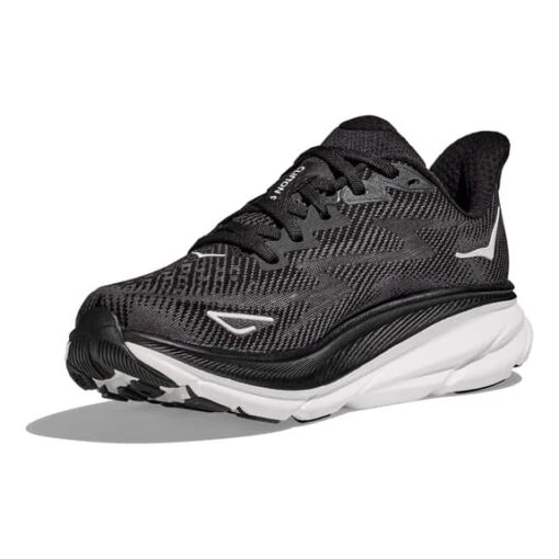 Chaussures HOKA Clifton 9 Noir Blanc – Image 3