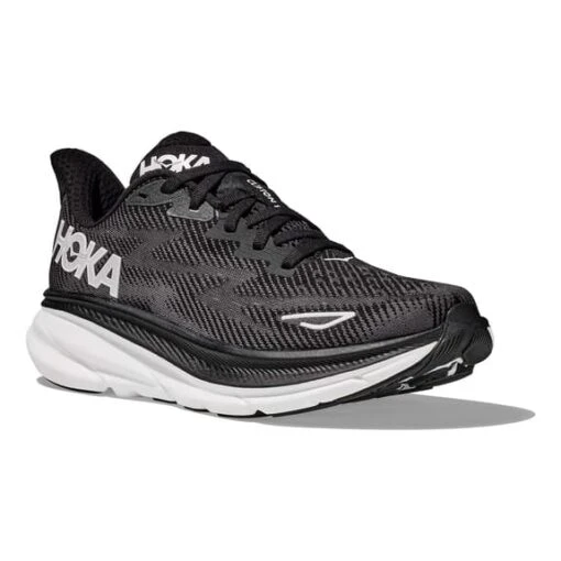 Chaussures HOKA Clifton 9 Noir Blanc – Image 6