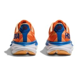 Chaussures HOKA Clifton 9 Orange Intense Bleu Marine Blanc 10 Chaussures HOKA Clifton 9 Orange Intense Bleu Marine Blanc -Hoka Soldes Magasin hk 1127895 voi 005