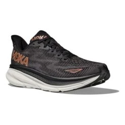 Chaussures HOKA Clifton 9 Noir Marron Blanc Femme 11 Chaussures HOKA Clifton 9 Noir Marron Blanc Femme -Hoka Soldes Magasin hk 1127896 bcp 006