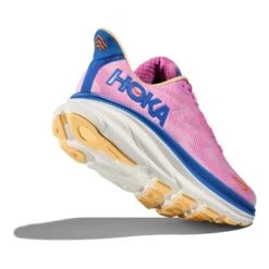 Chaussures HOKA Clifton 9 Rose Chewing-gum Bleu Foncé Orange Femme 9 Chaussures HOKA Clifton 9 Rose Chewing-gum Bleu Foncé Orange Femme -Hoka Soldes Magasin hk 1127896 csl 004