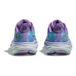 Chaussures HOKA Clifton 9 Bleu Clair Lilas Blanc Femme 10 Chaussures HOKA Clifton 9 Bleu Clair Lilas Blanc Femme -Hoka Soldes Magasin hk 1127896 cvp 005