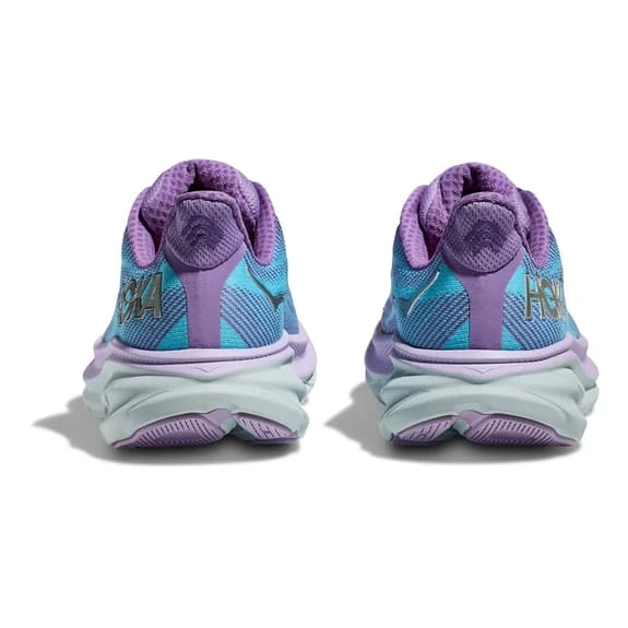 Chaussures HOKA Clifton 9 Bleu Clair Lilas Blanc Femme 5 Chaussures HOKA Clifton 9 Bleu Clair Lilas Blanc Femme – Image 5