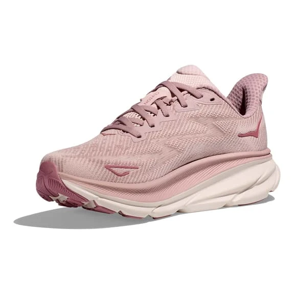 Chaussures HOKA Clifton 9 Rose Clair Blanc Femme 3 Chaussures HOKA Clifton 9 Rose Clair Blanc Femme – Image 3