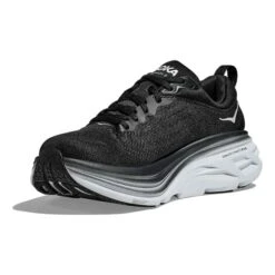 Chaussures HOKA Bondi 8 Noir Blanc Femme 8 Chaussures HOKA Bondi 8 Noir Blanc Femme -Hoka Soldes Magasin hk 1127952 bwh 003